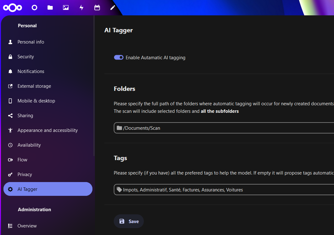 Featured image of post Files Tagging with AI in Nextcloud