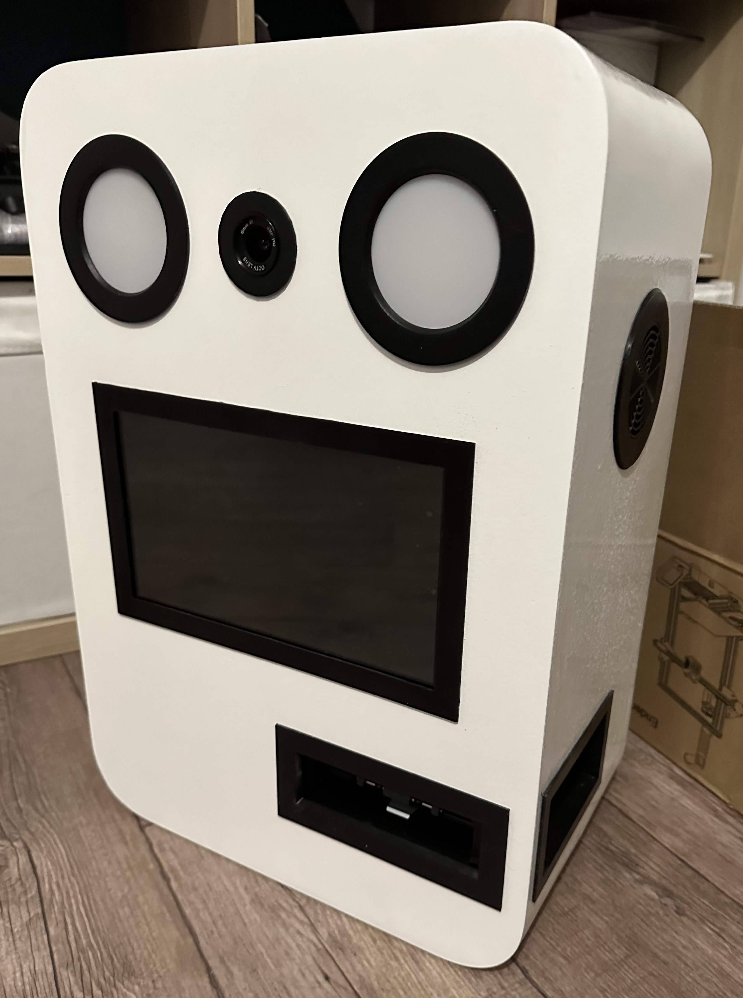 Final result with 3D Printed parts